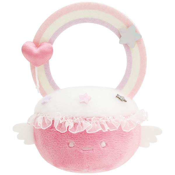 San-X | Sumikko Gurashi Angel Ebiten Idol | Ebitendon Fried Shrimp Stage Hand-held Plush Toy Set MO62601