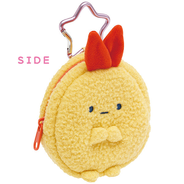 San-X | Sumikko Gurashi Dreaming Tails Theme Plush Mini Pouch - Fried Shrimp Tail CA70501