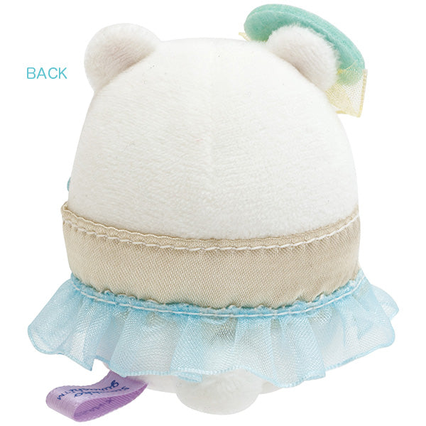 San-X | Sumikko Gurashi Penguin Lagoon Hand-held Tenori Plush Toy - Polar Bear MV21001