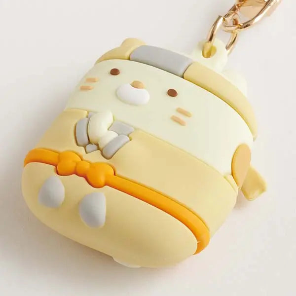 San-X | Sumikko Gurashi Ninja Series Mascot keychain - Cat
