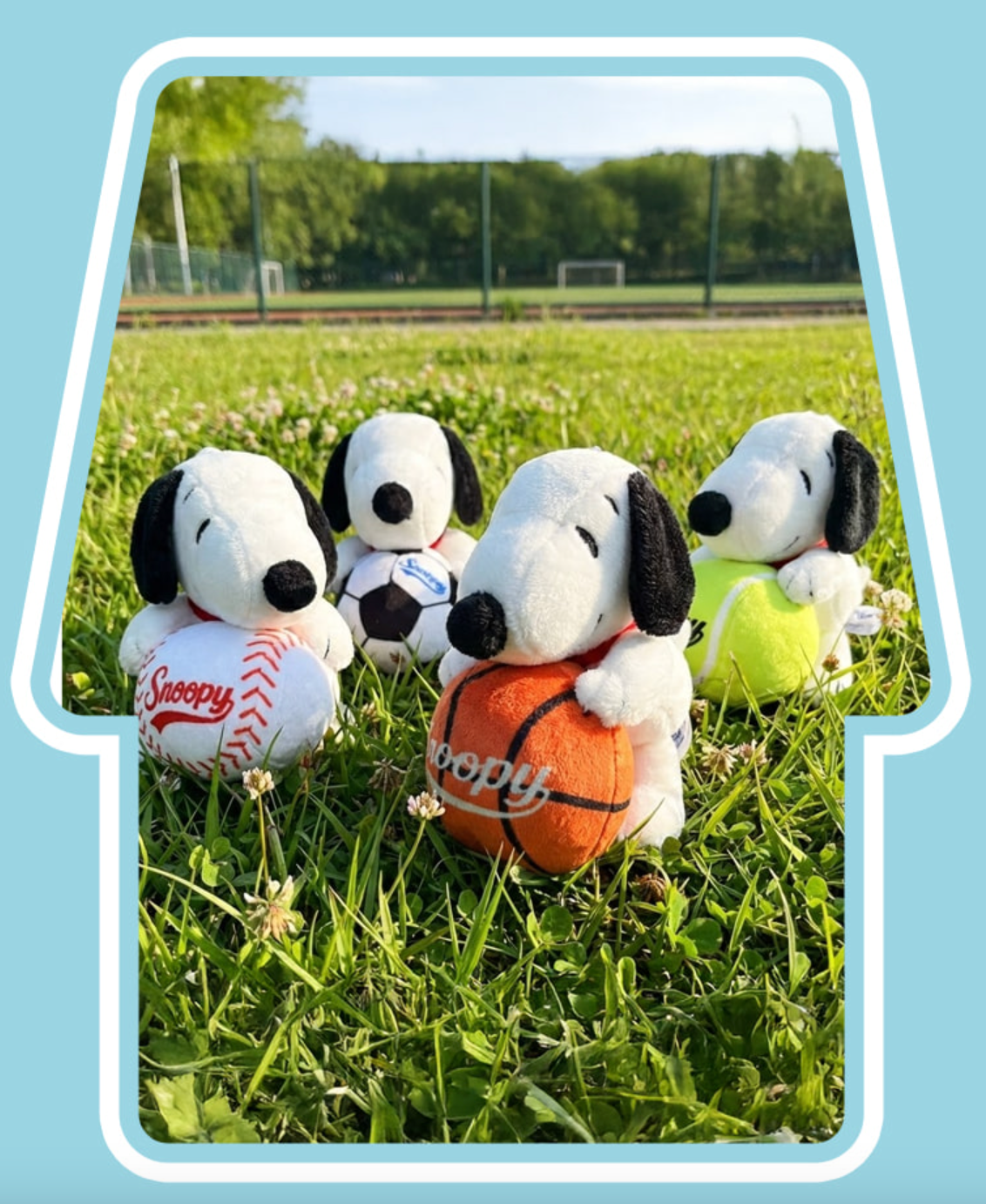 PEANUTS | SNOOPY CAMP HOUSE Korea Sports Ball Bag Hanger