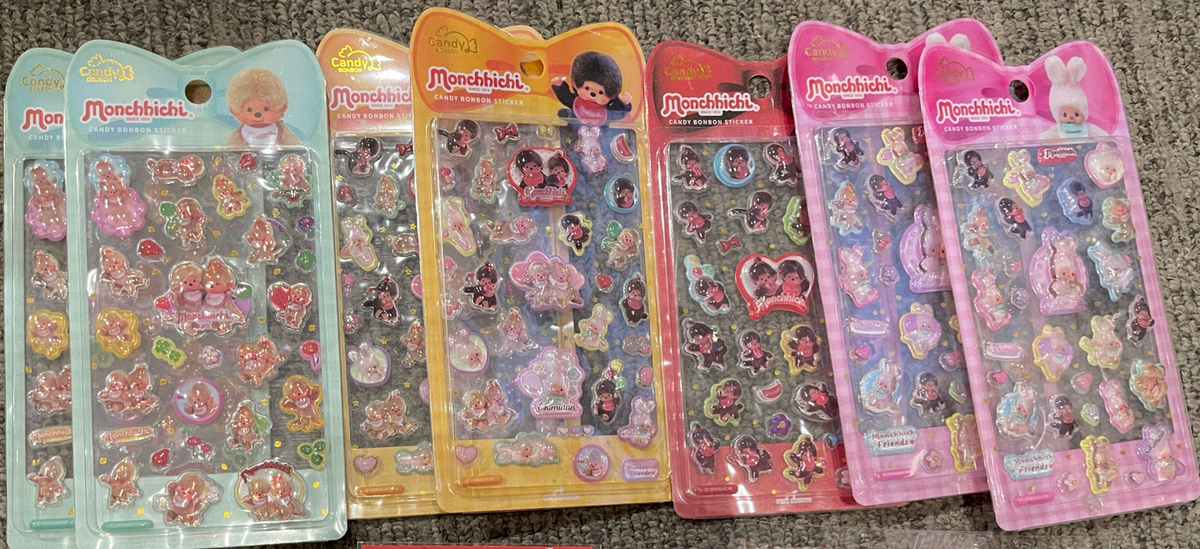Monchhichi Korea | Monchichi Candy Bon Bon Sticker