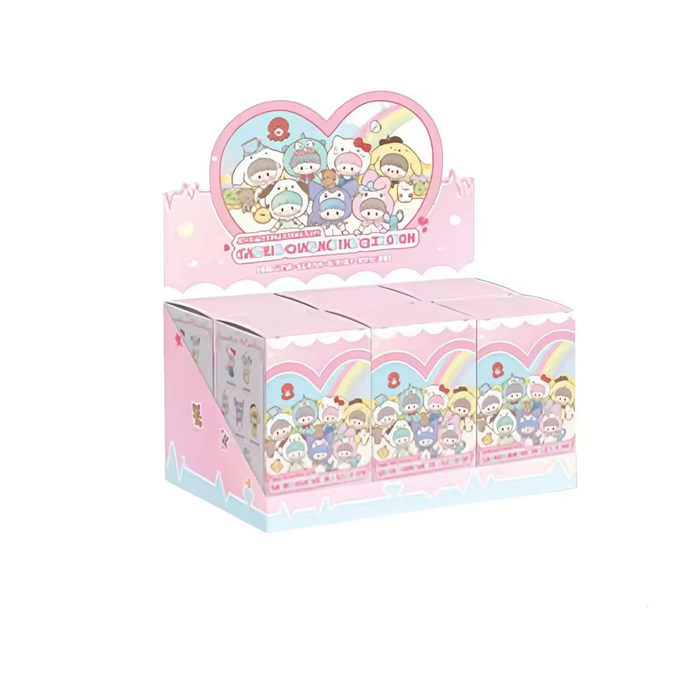 Sanrio | Sanrio Characters x zZoton x FINDING UNICORN - Love League Buddies Series Vinyl Plush Blind Box (6+1 Types)