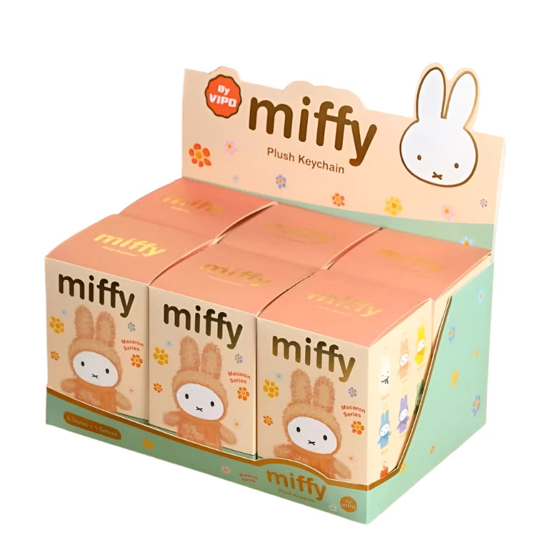 Miffy | VIPO x Miffy Macaron Series Plush Keychain Blind Box (6 +1 Types)