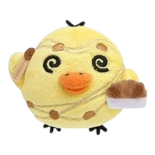 San-X | Rilakkuma x WASHOKU Special Exhibition Plush Badges - Kiiroitori