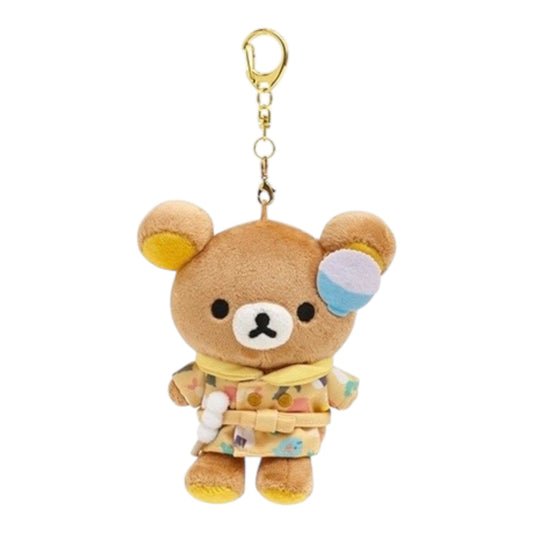 San-X | Rilakkuma x WASHOKU Special Exhibition Hanging Stuffed Toy - Rilakkuma