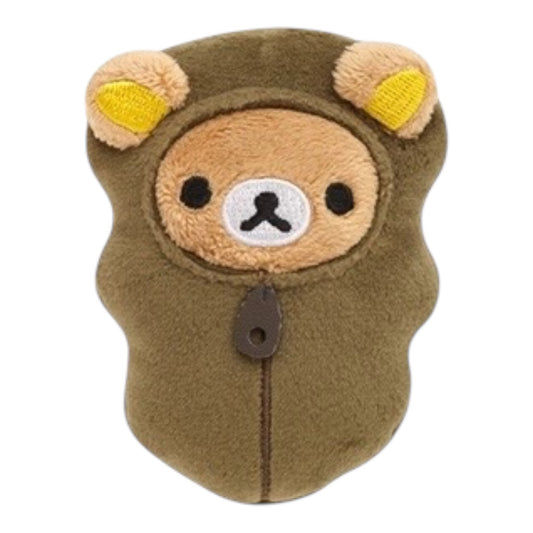 San-X | Rilakkuma x WASHOKU Special Exhibition Plush Badges - Rilakkuma