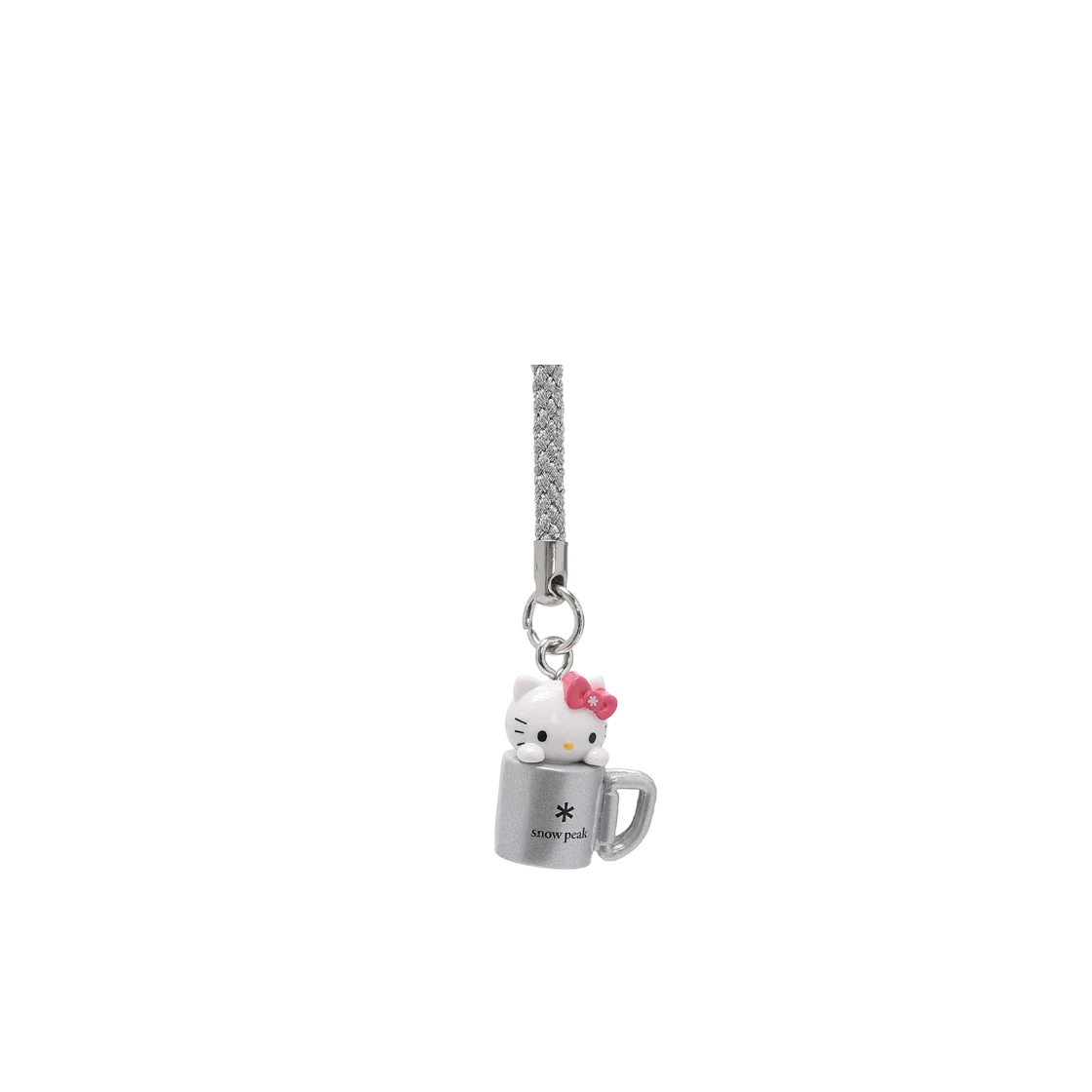 Sanrio Korea | Snow Peak x Hello Kitty Figure Keying Mug White