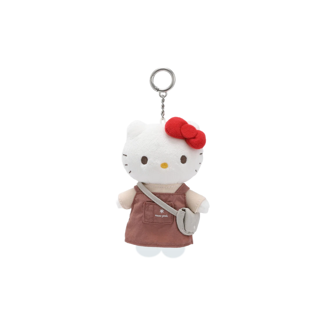 Sanrio Korea | Snow Peak x Hello Kitty Plush Keyring Coral