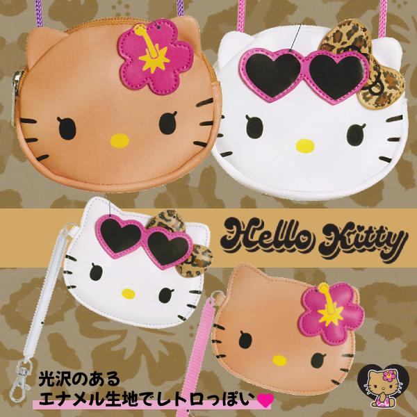 Sanrio | Hello Kitty High School Girl Gal Pass Case - Ribbon Leopard