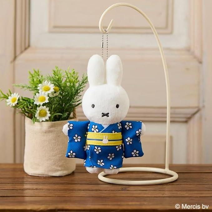 Miffy| Miffy Kimono Mascot Keychain - Floral Pattern