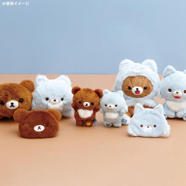 San-X | Rilakkuma Aokogu Otmari Series Hanging Plush Toy - Chairoikoguma MO85301