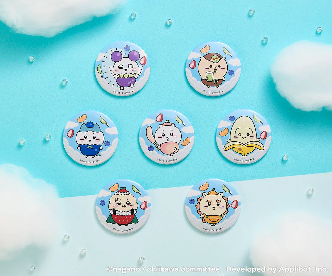 Chiikawa | 'Chiikawa Pocket Fruit Trading Can Badge Blind Box (All 7 Types)