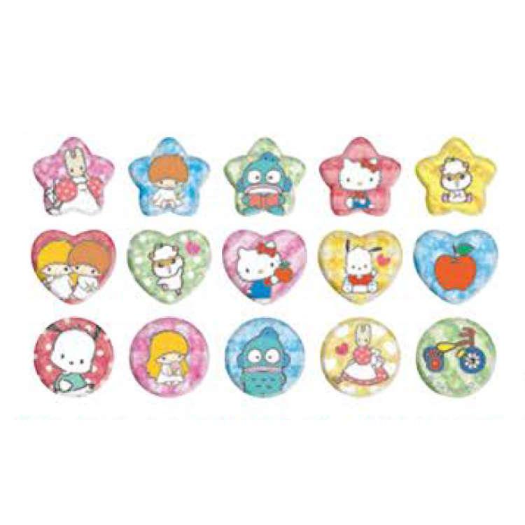 Sanrio | Marble Sticker Flakes - Sanrio Characters