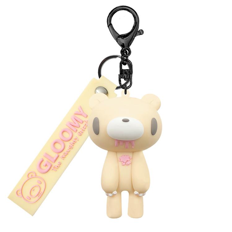 GLOOMY BEAR | GLOOMY The Naughty Grizzly Figure Keychain - MILK TEA