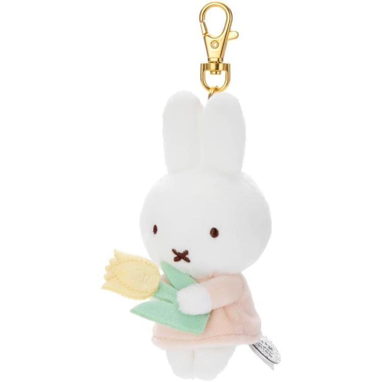 Miffy | Miffy Dick Bruna Chokkori Thank You Mascot - Yellow Tulip