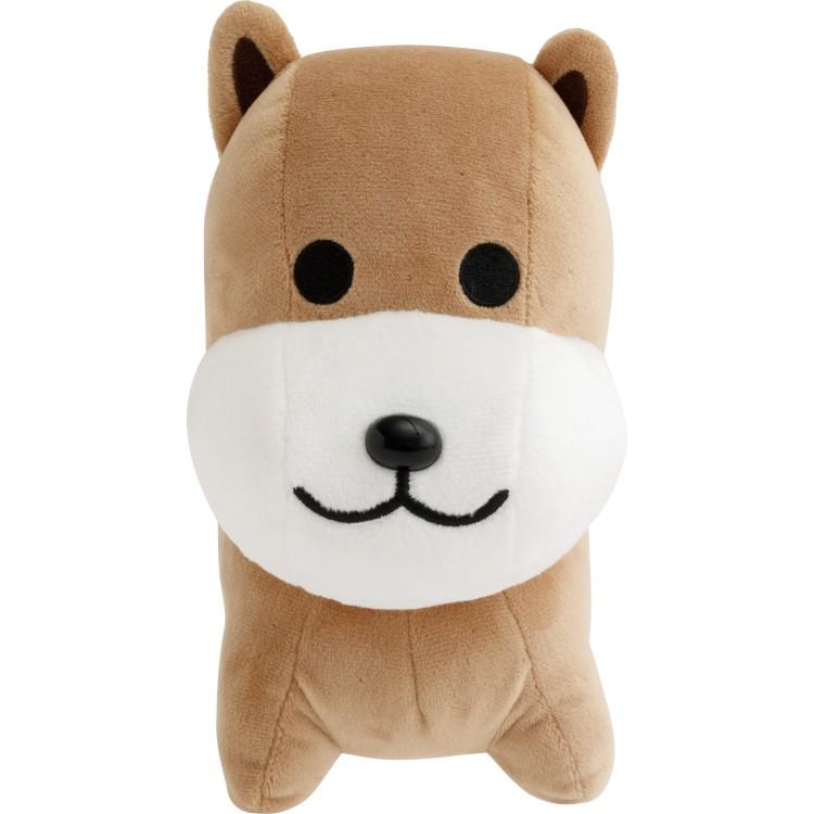 San-X | Characters Friends New Stuffed Toy - Afro Dog (Hair Removable) Sitting Plush Toy MV30001