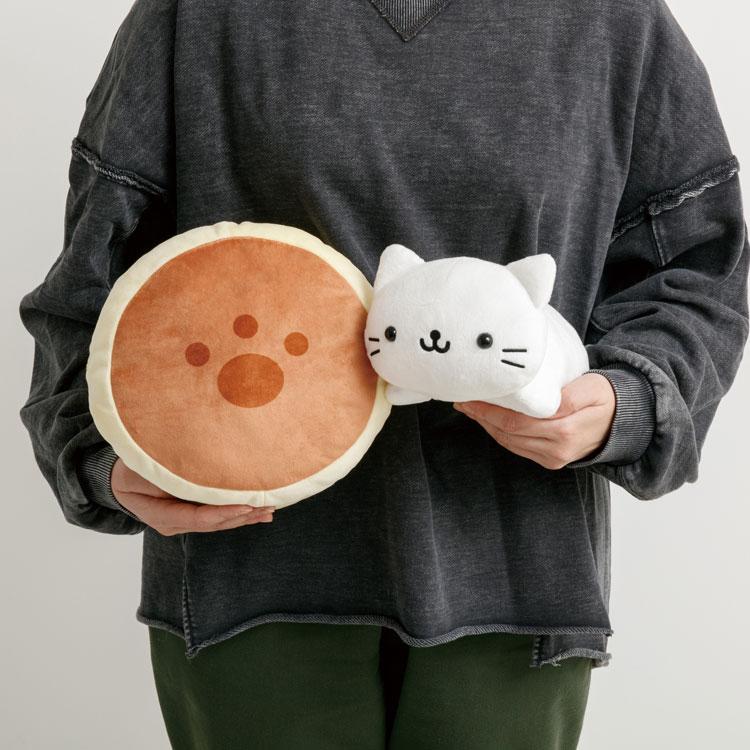 San-X | Characters Friends New Stuffed Toy - Meow Meow Meow Kitty Sitting Plush Toy MV30101