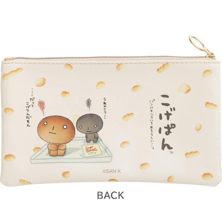 San-X | San X Characters Clear Pen Pouch PT19902- Kogepan Burnt Bread