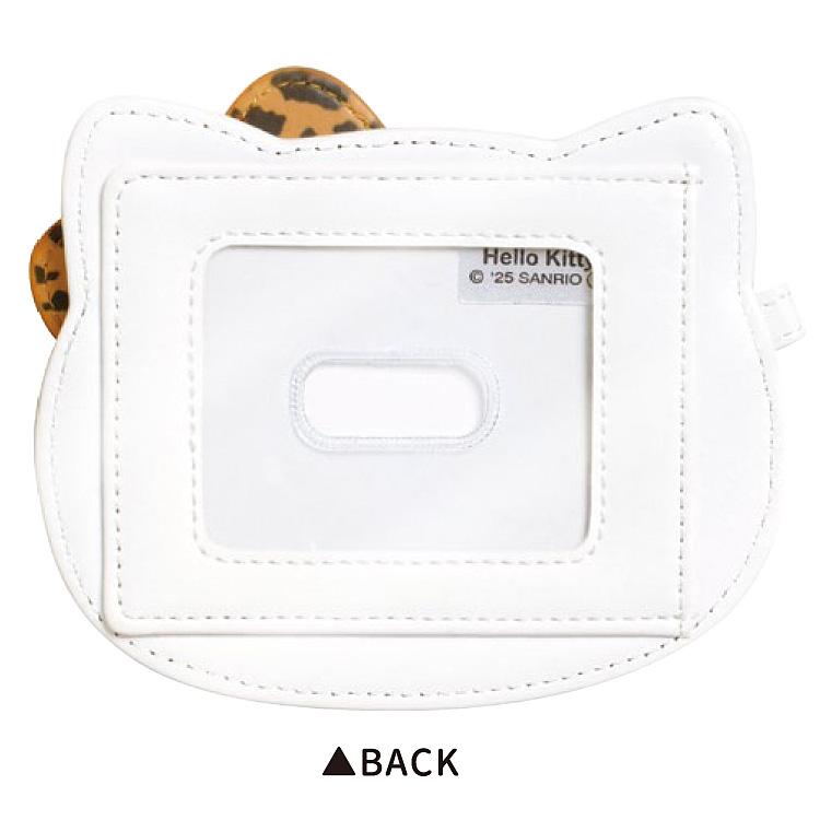 Sanrio | Hello Kitty High School Girl Gal Pass Case - Ribbon Leopard