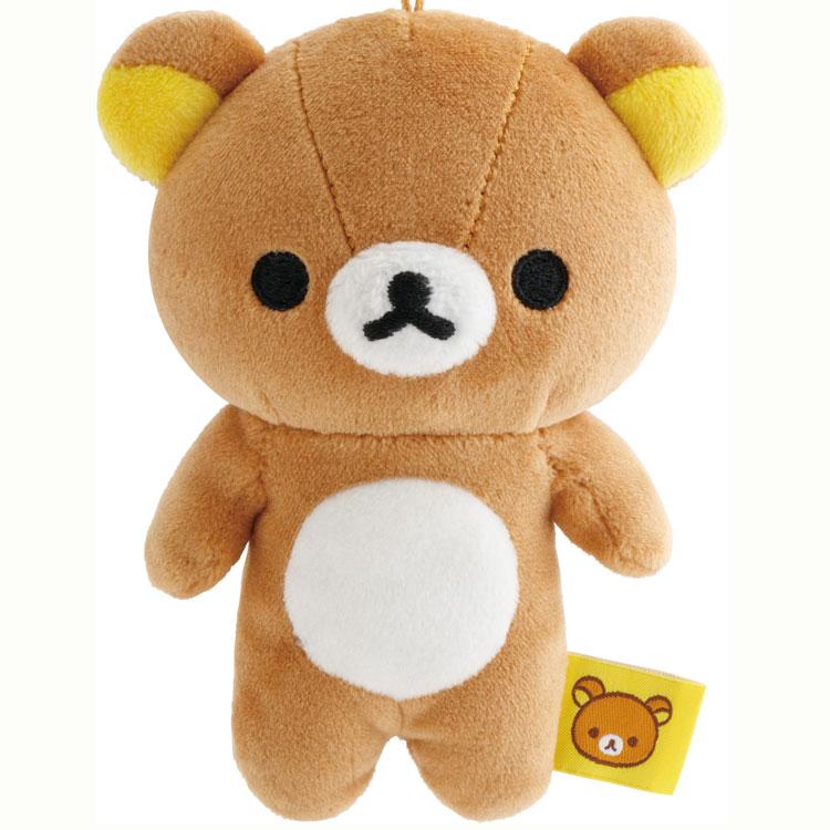 San-X | Rilakkuma Mochi Mochi Hanging Plush Toy - Rilakkuma MV30801