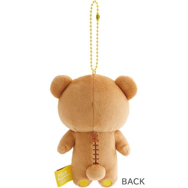 San-X | Rilakkuma Mochi Mochi Hanging Plush Toy - Rilakkuma MV30801