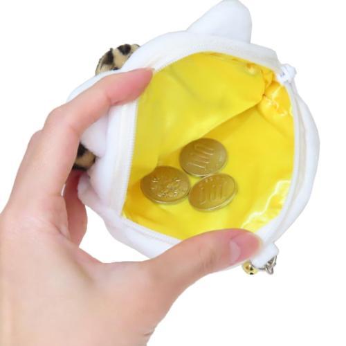 Sanrio | Hello Kitty Mini Face Pouch - Leopard Print Brown