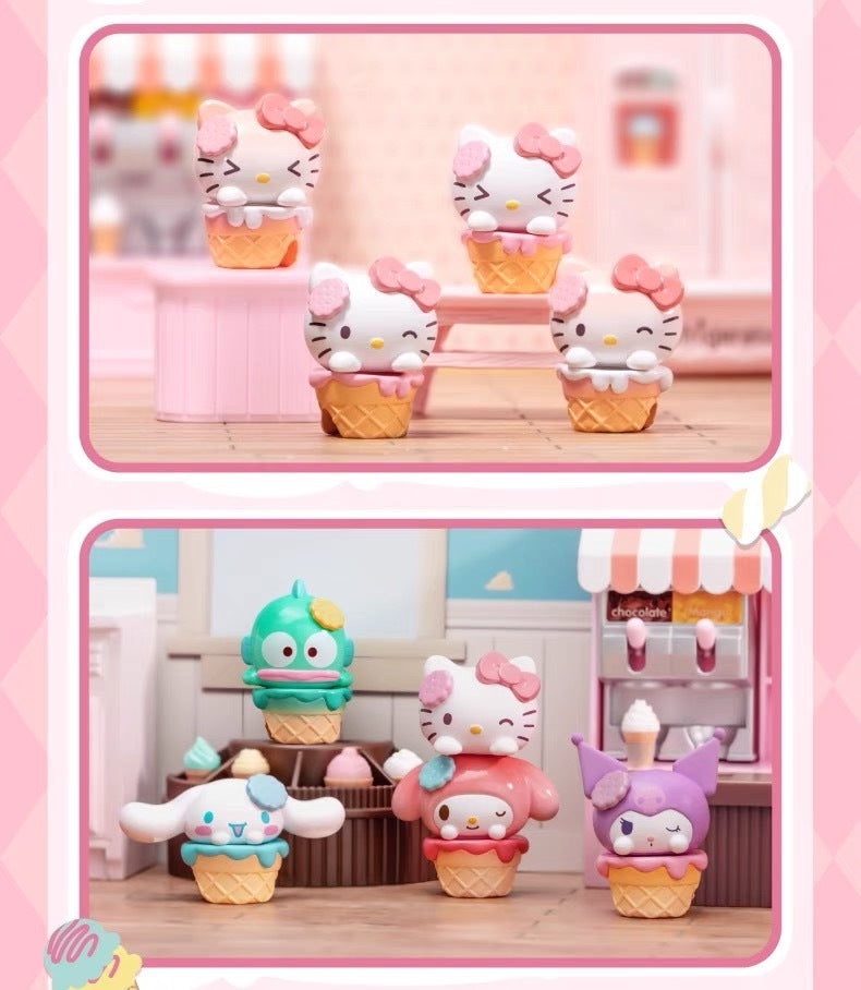 Sanrio Mini | Sanrio Characters Ice Cream Cone Series Blind Box