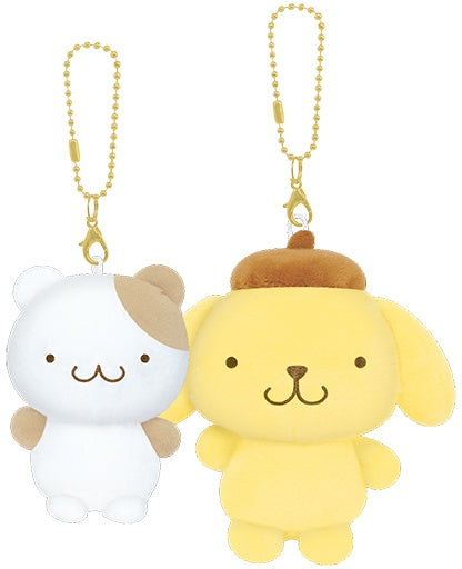 Sanrio | Niko Nui Magnet Mascot Keychain - Pompompurin & Muffin