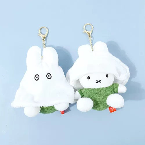 Miffy Korea | Ghost Miffy Plush Doll Keychain