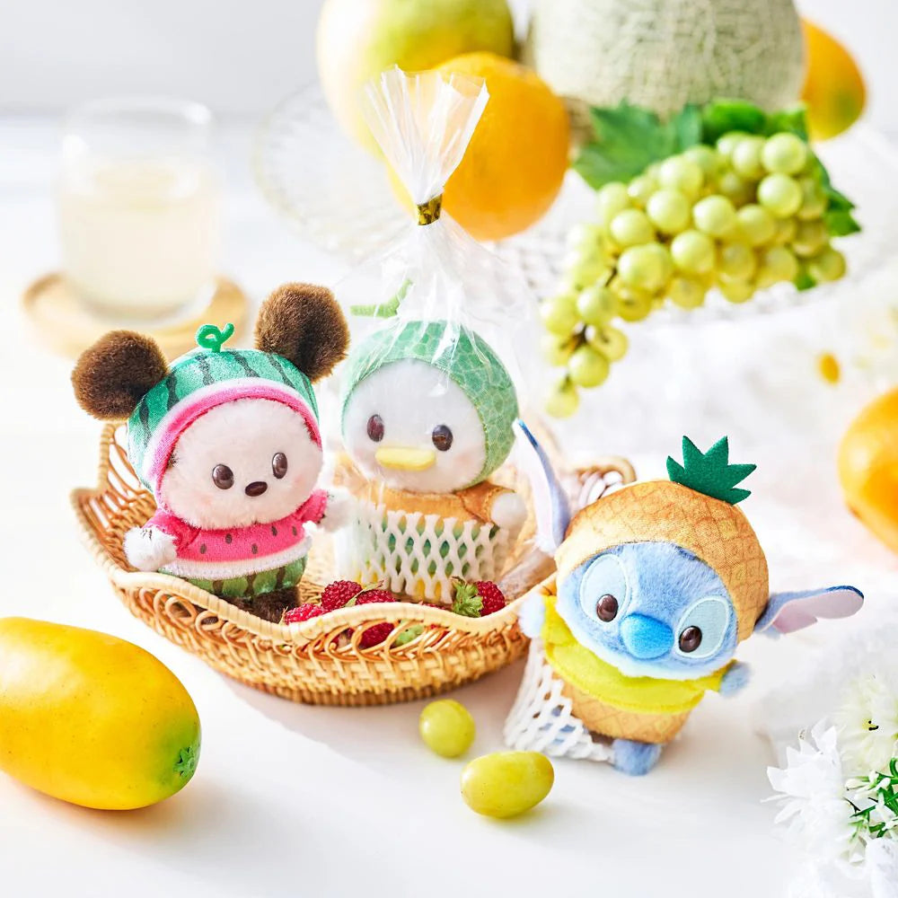 Disney Store JP | Summer Fruits Urupocha-chan Plush Toy - Pineapple Stitch