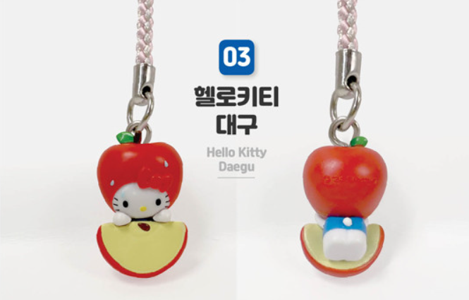 Sanrio Korea | Hello Kitty Local Limited Figure Phone Keychain