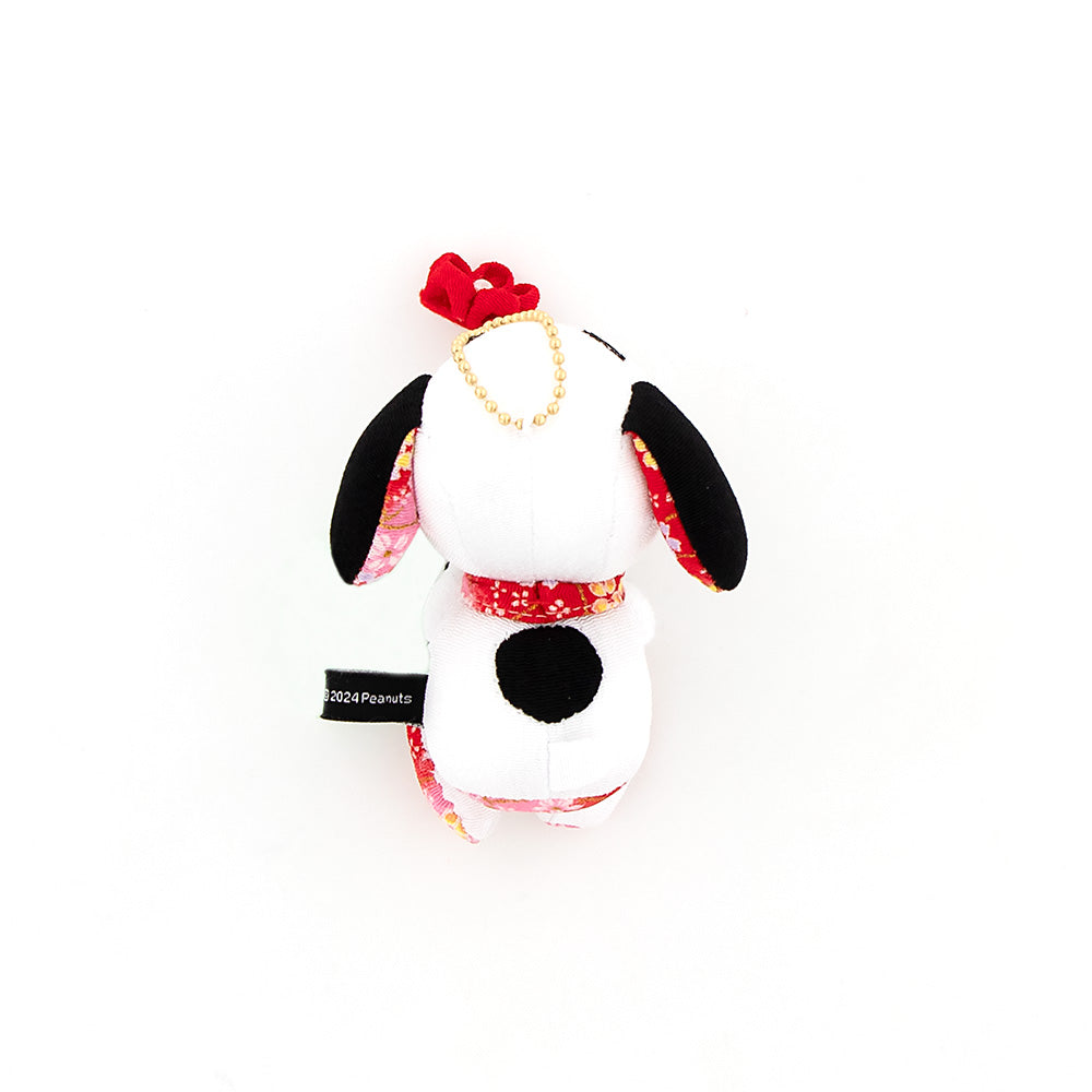 PEANUTS | SNOOPY CHA-YA Snoopy Teahouse Chirimen Mascot Holder