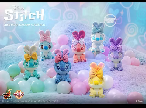 Cosbi Disney Stitch Plush Keychain Blind Box