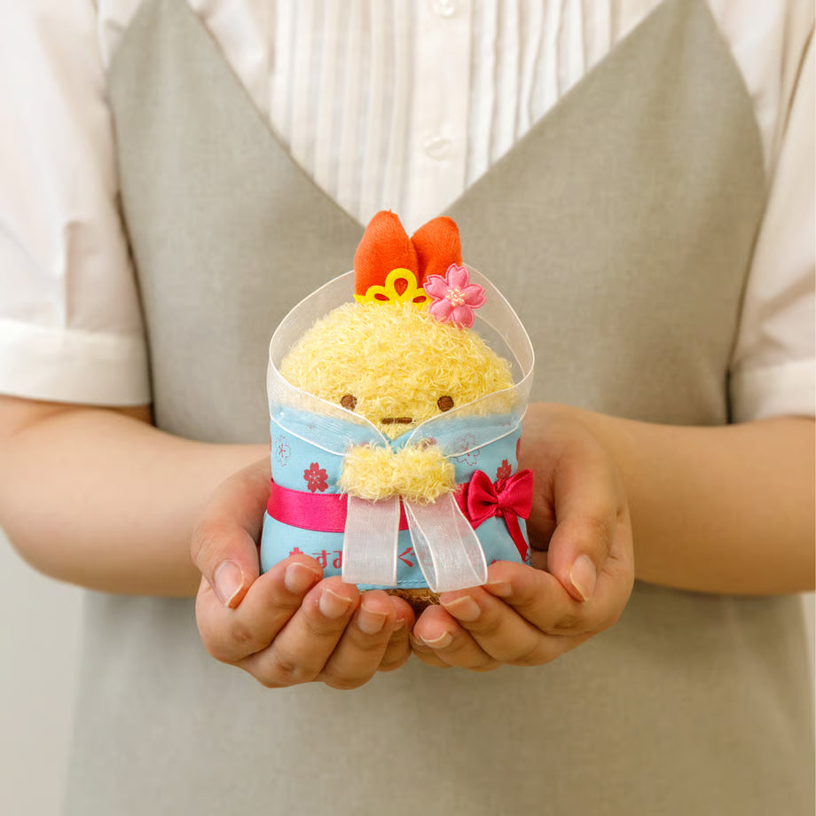 San-X | Sumikko Gurashi Shido Dazaifu Limited Plush Toy - Shrimp Tennyo MO51101