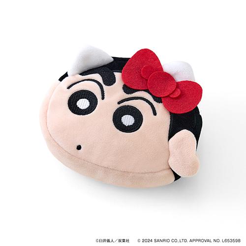 Crayon Shin-chan x Sanrio Characters | Reversible Pouch - Crayon Shin-chan x Hello Kitty