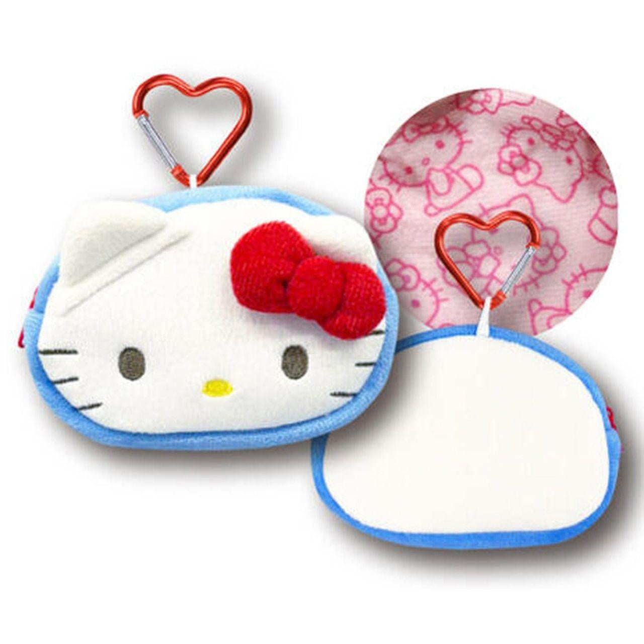 Sanrio | Sanrio Mini Face Pouch with Carabiner