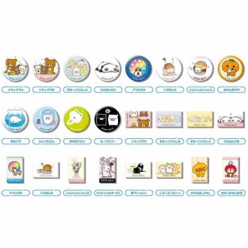 San-X | All Stars Can Badges Blind Box (Total 24 Types)