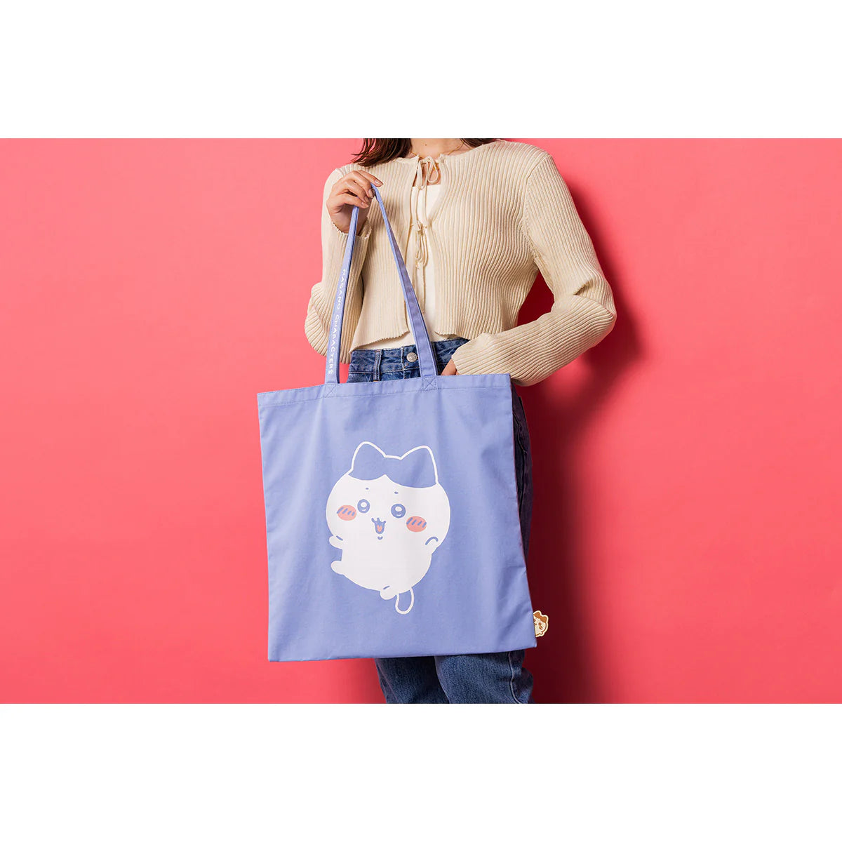 Nagano x Chiikawa | Nagano Characters Daily Use Tote That Is Easy To Hang On The Shoulder - Hachiware