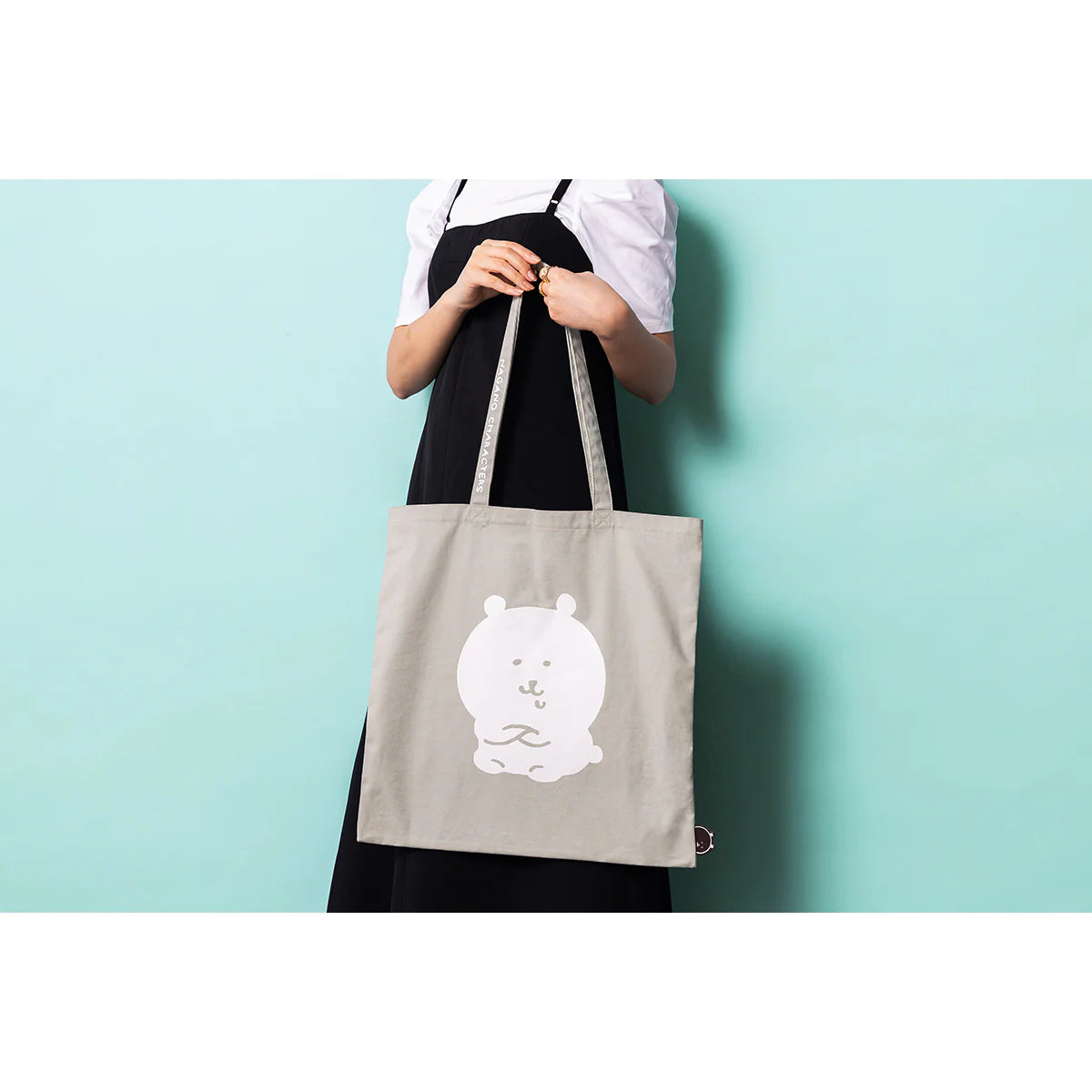 Nagano x Chiikawa | Nagano Characters Daily Use Tote That Is Easy To Hang On The Shoulder - Nagano's Bear
