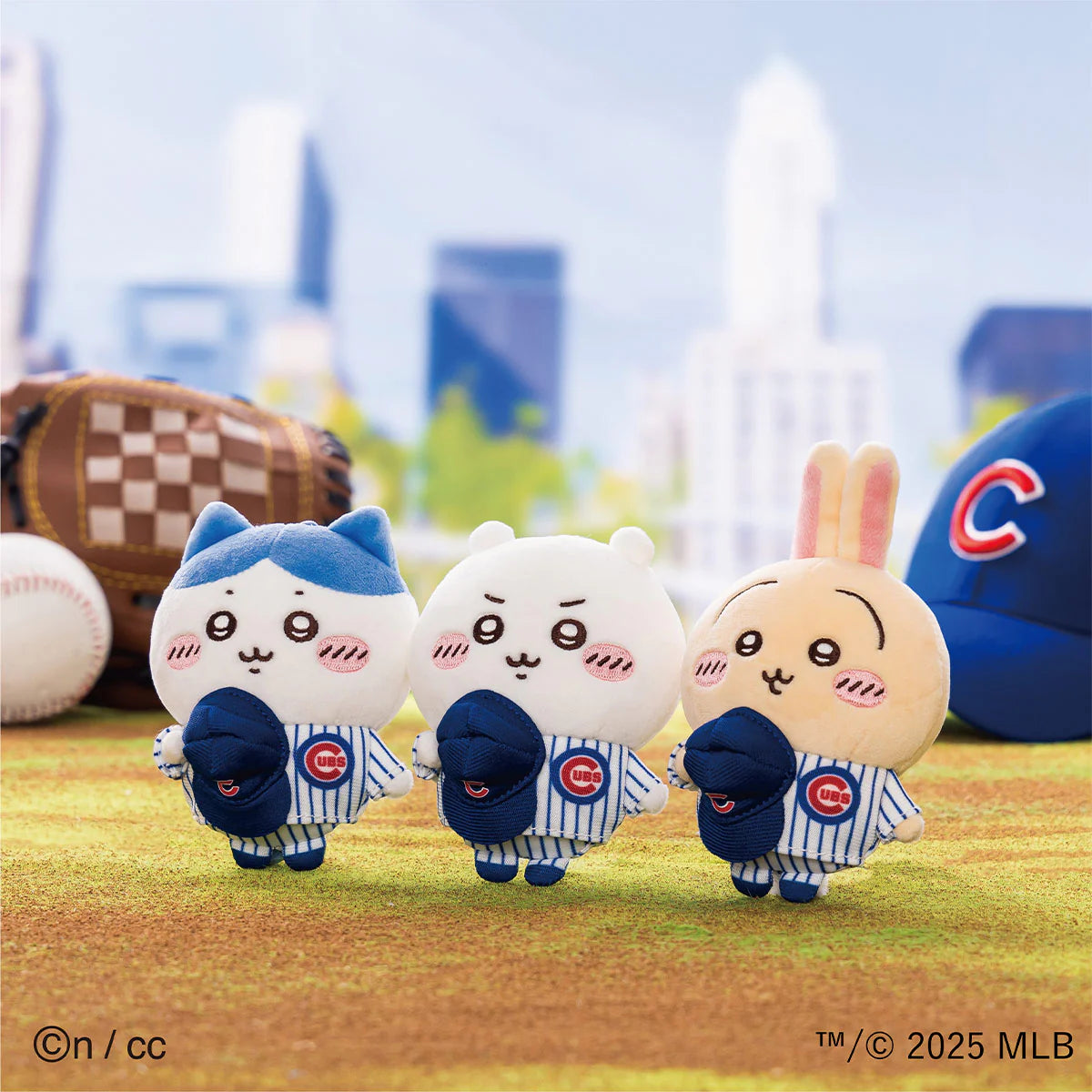 Chiikawa | 'Chiigawa x MLB TOKYO SERIES Mascot Hachiware (Cubs)
