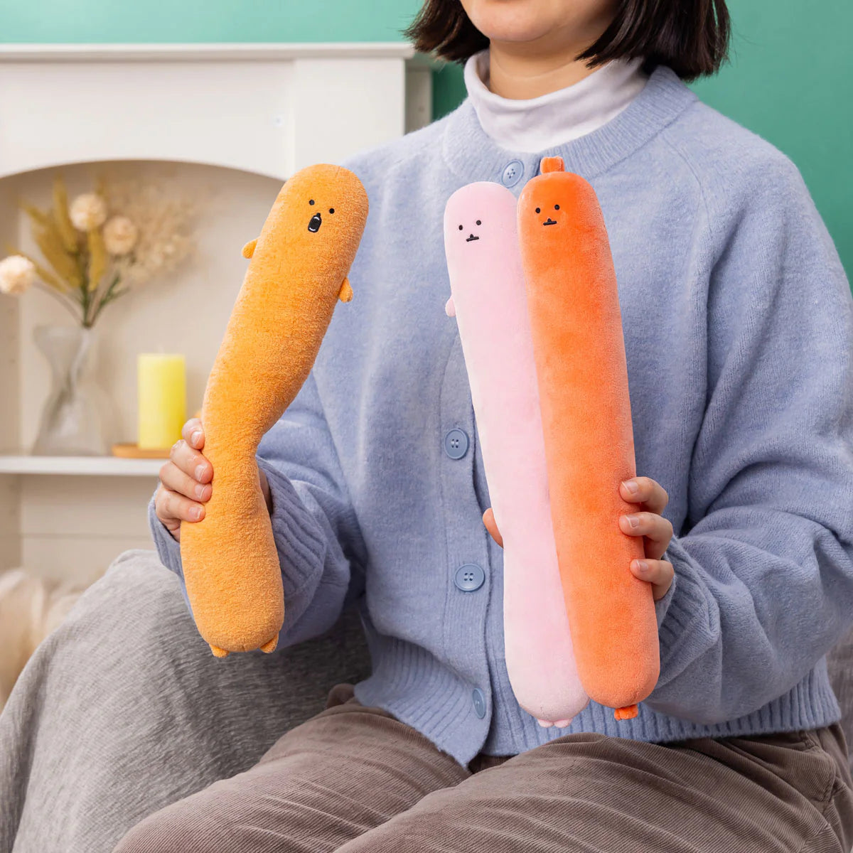 Nagano | Nagano Characters | Squeal With Pi~! Nigi Nigi Stick Plush Toy - Gyoniso With Film
