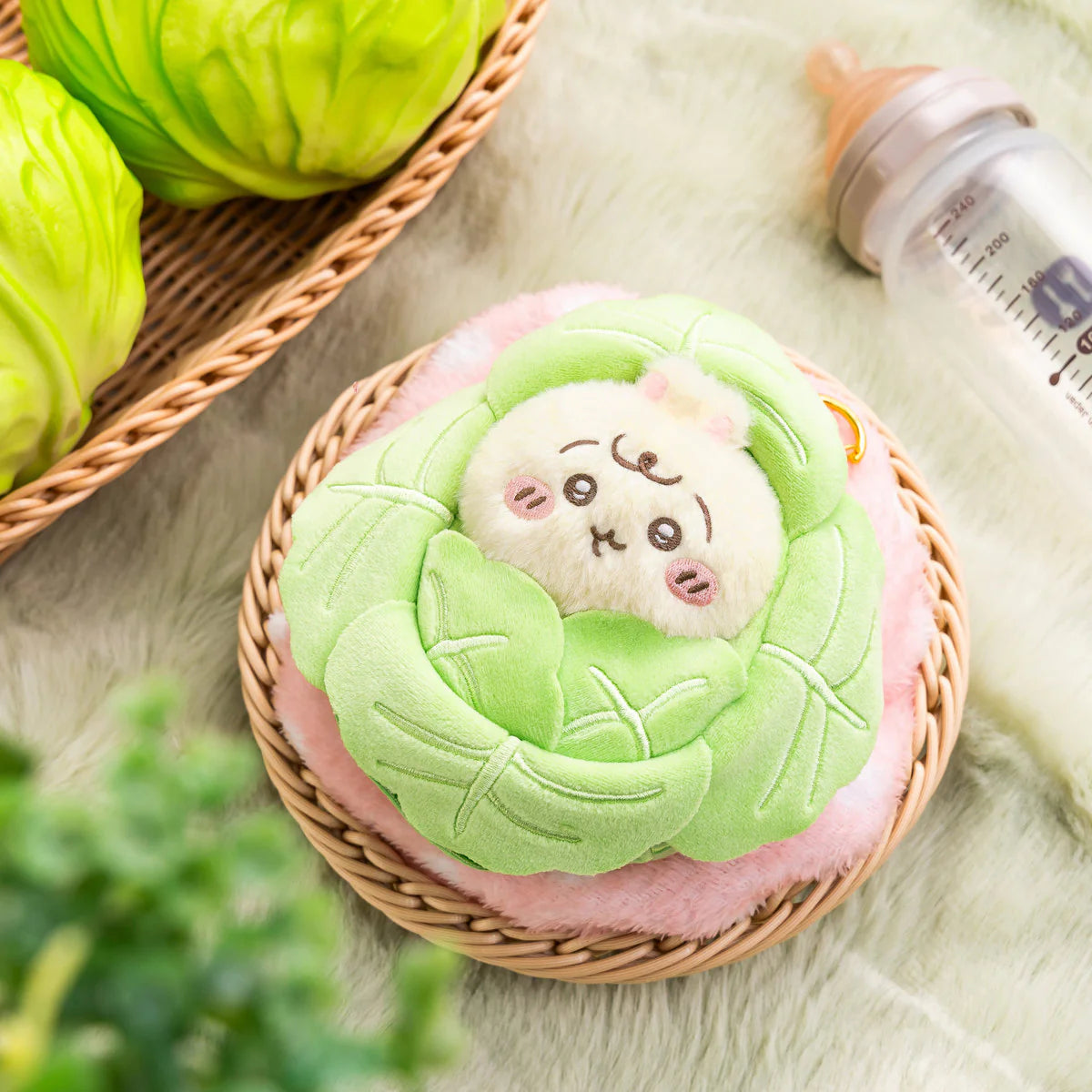 Chiikawa | 'Chiikawa Baby Usagi Mascot Wrapped in Cabbage