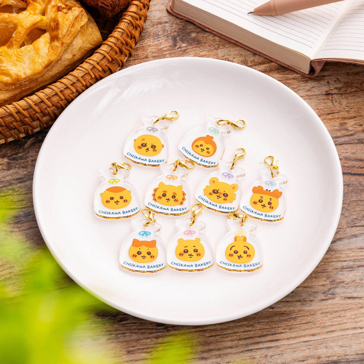 Chiikawa | 'Chiikawa Bakery Trading Mini Acrylic Charm Blind Box (9 Types in Total)