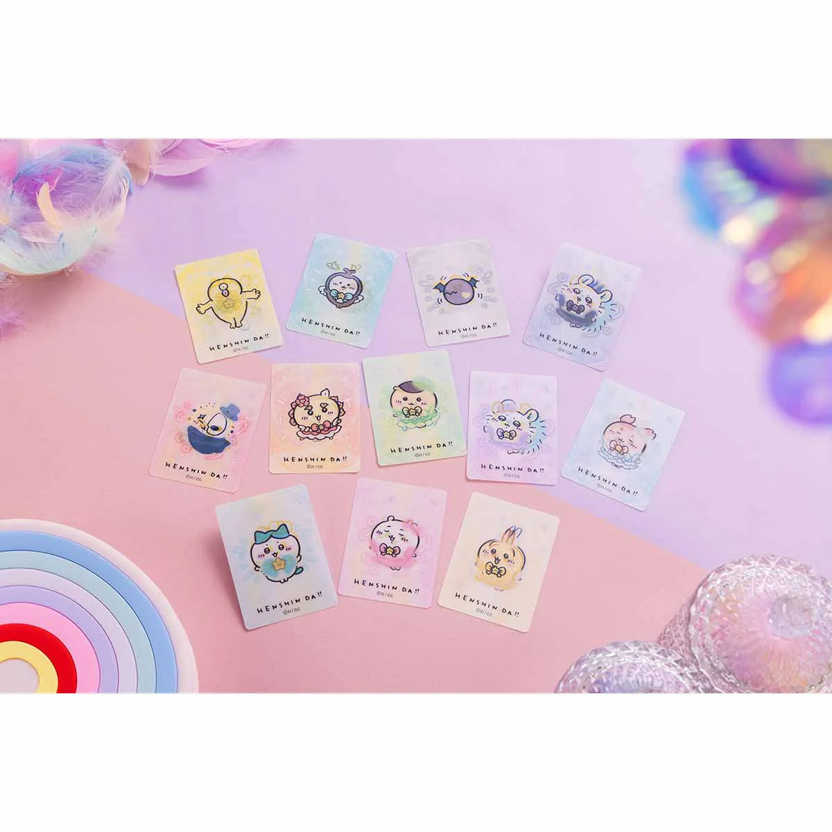 Chiikawa | 'Magical Chiikawa | Chiikawa Trading HENSHIN!! Lenticular cards Blind Box (12 Types in Total)
