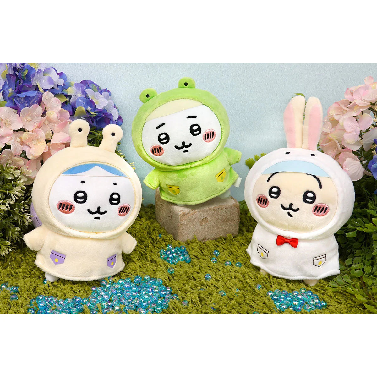 Nagano x Chiikawa | Chiikawa 'Potetama Series' Stuffed Toy - RAINY DAY Usagi