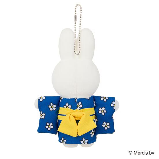 Miffy| Miffy Kimono Mascot Keychain - Floral Pattern