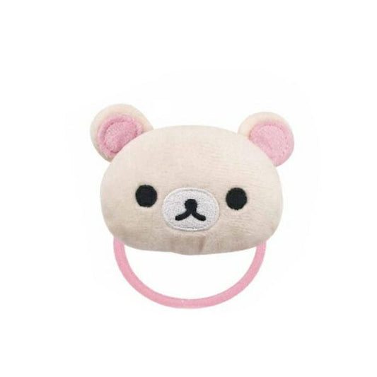 San-X | Rilakkuma Face Mascot Hair Rubber - Korilakkuma