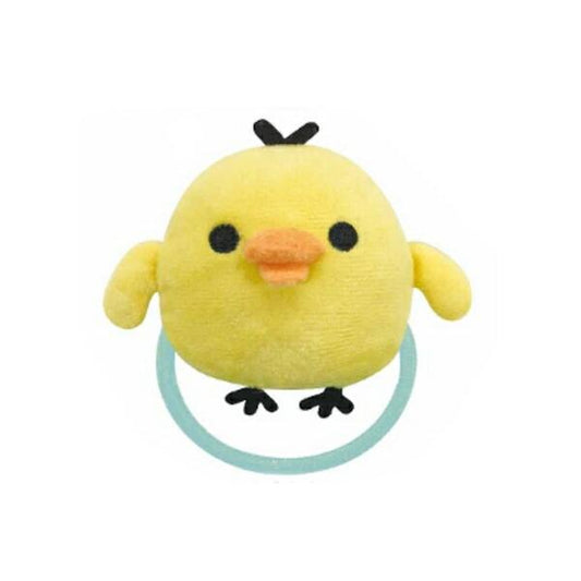 San-X | Rilakkuma Face Mascot Hair Rubber - Kiiroitori