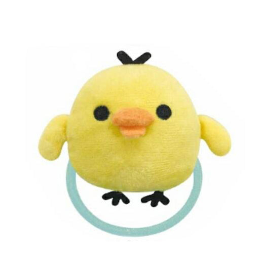 San-X | Rilakkuma Face Mascot Hair Rubber - Kiiroitori